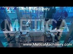 100 - 1000 मिलीलीटर जूस की बोतल भरने की मशीन पेरिस्टाल्टिक पंप के साथ