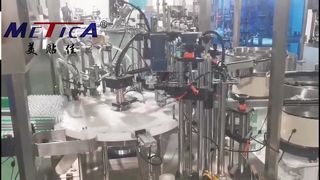 ऑटो परफ्यूम स्प्रेयर फिलिंग कैपिंग बॉक्सिंग मशीन