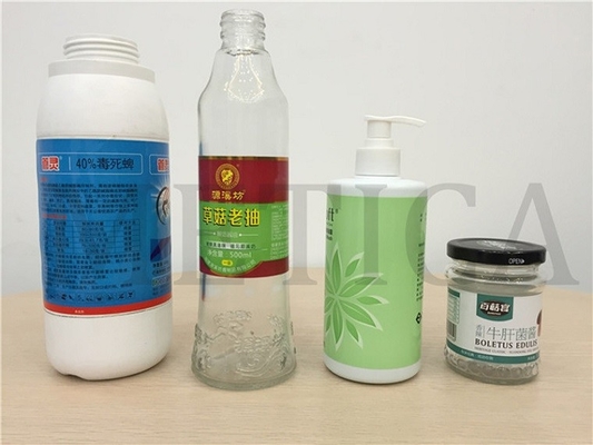 Automatic Wrap Around Bottle Labeling Machine For Low Cost Accurate Labeling With Easy Maintenance
