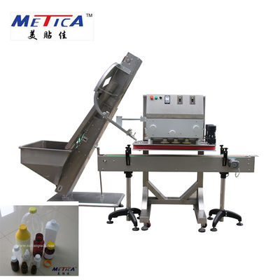 METICA स्वचालित प्लास्टिक बोतल कैपिंग मशीन स्पिंडल कैपर्स 1800BPH-9000BPH