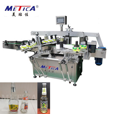 50 हर्ट्ज 2kw सॉस कांच की बोतल लेबलिंग मशीन 1500bph -3000bph